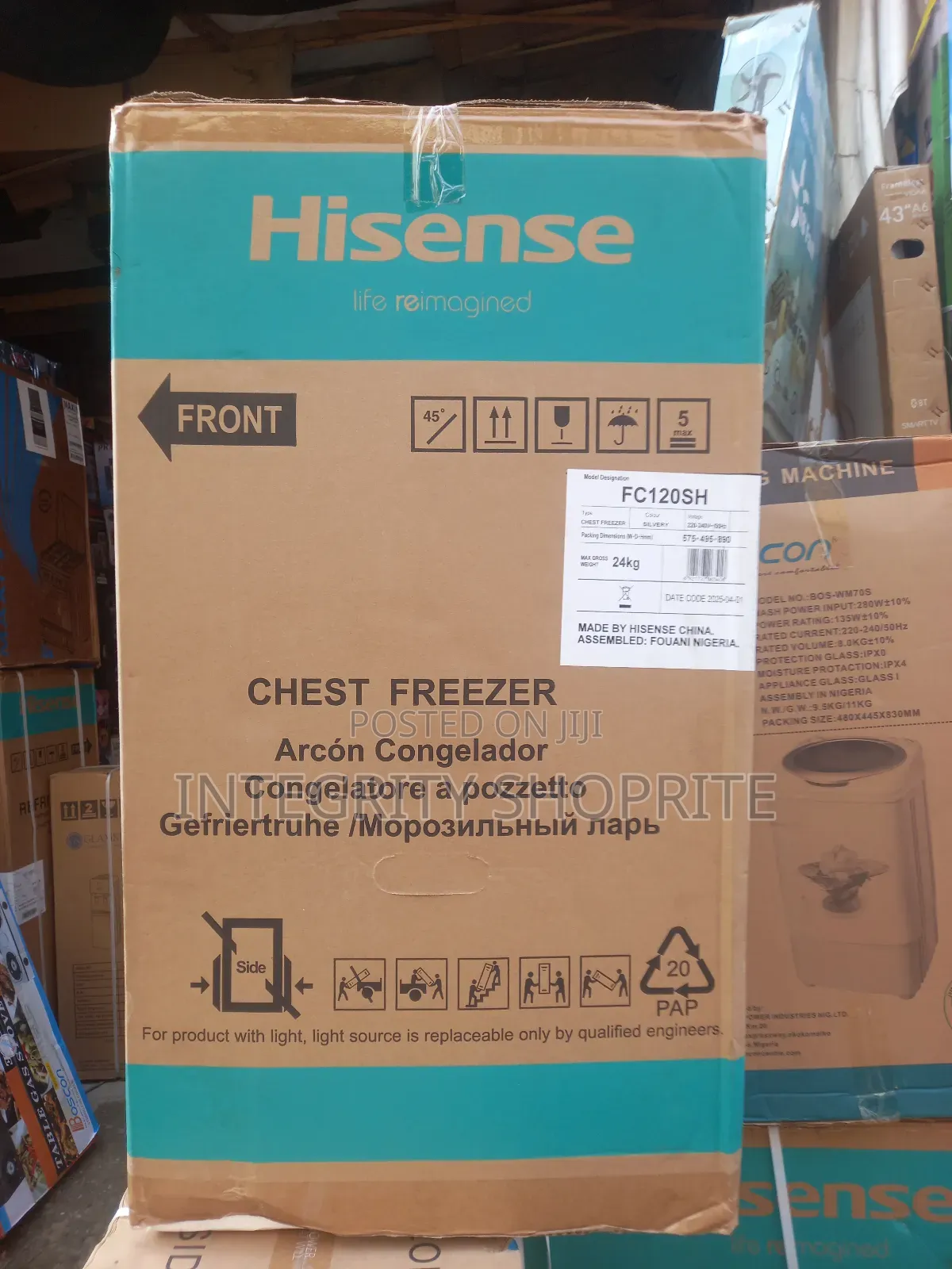 Hisense 95 Litres Chest Freezer