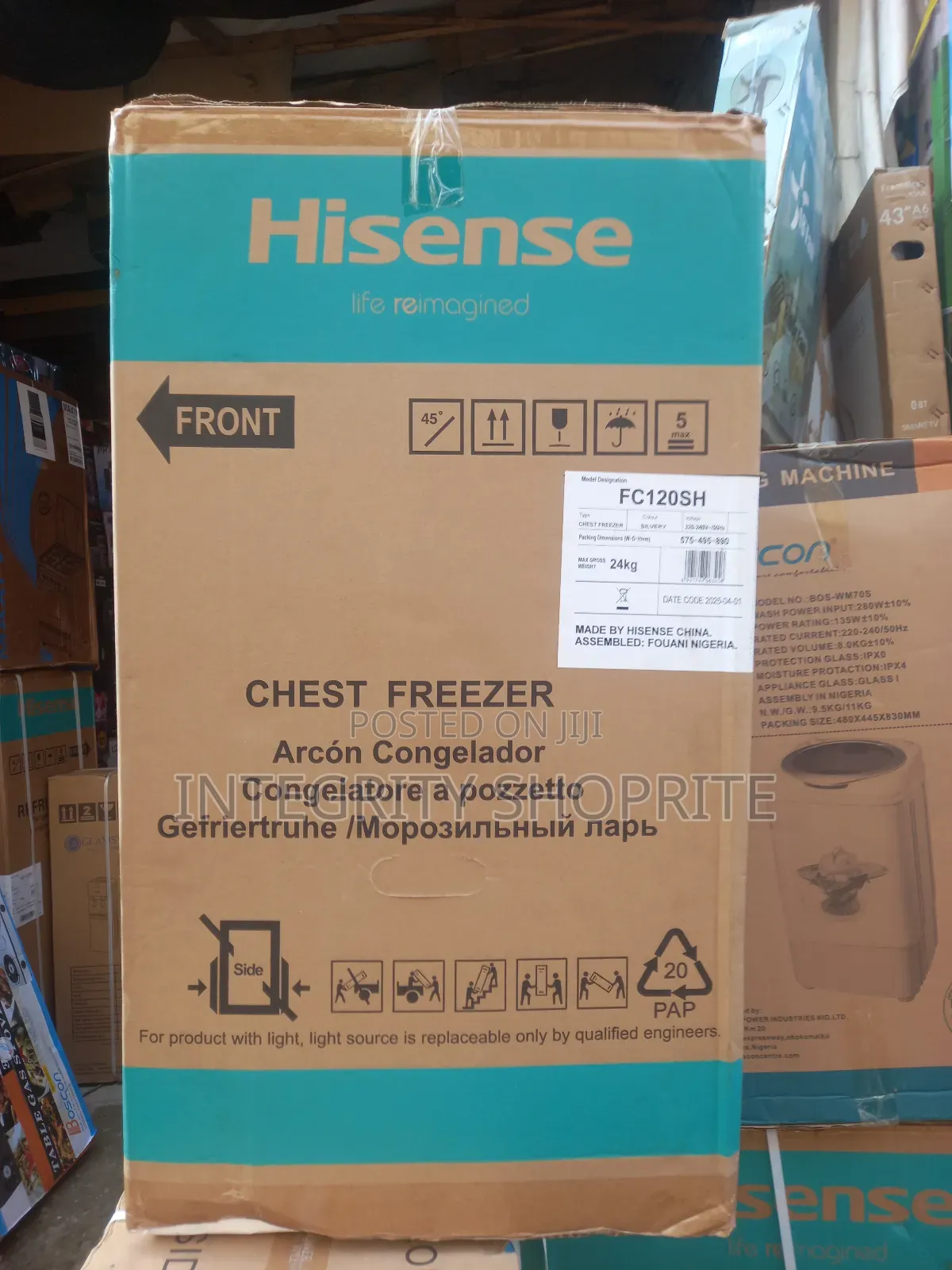 Hisense 95 Litres Chest Freezer