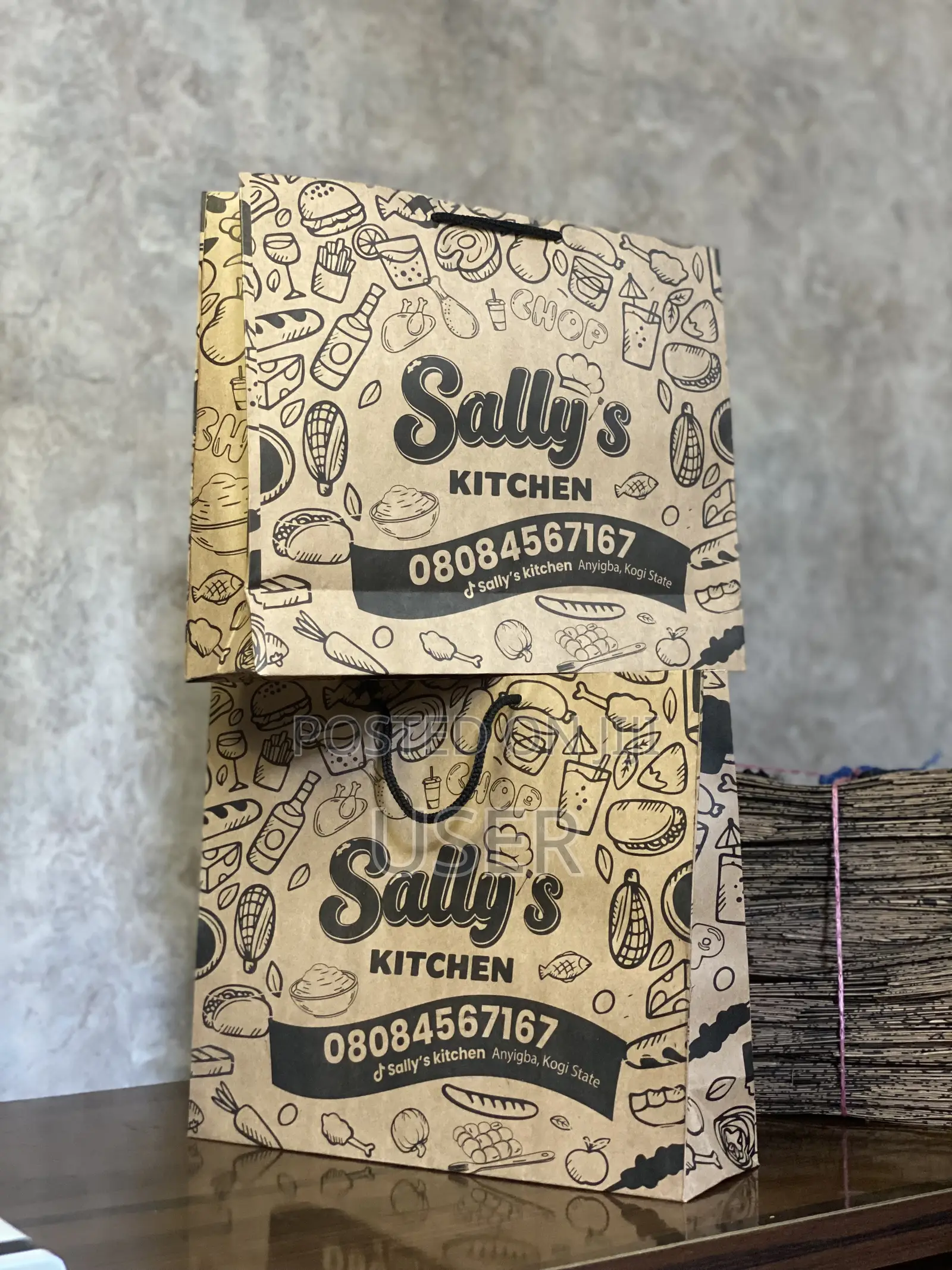 Different Sizes of Paperbags