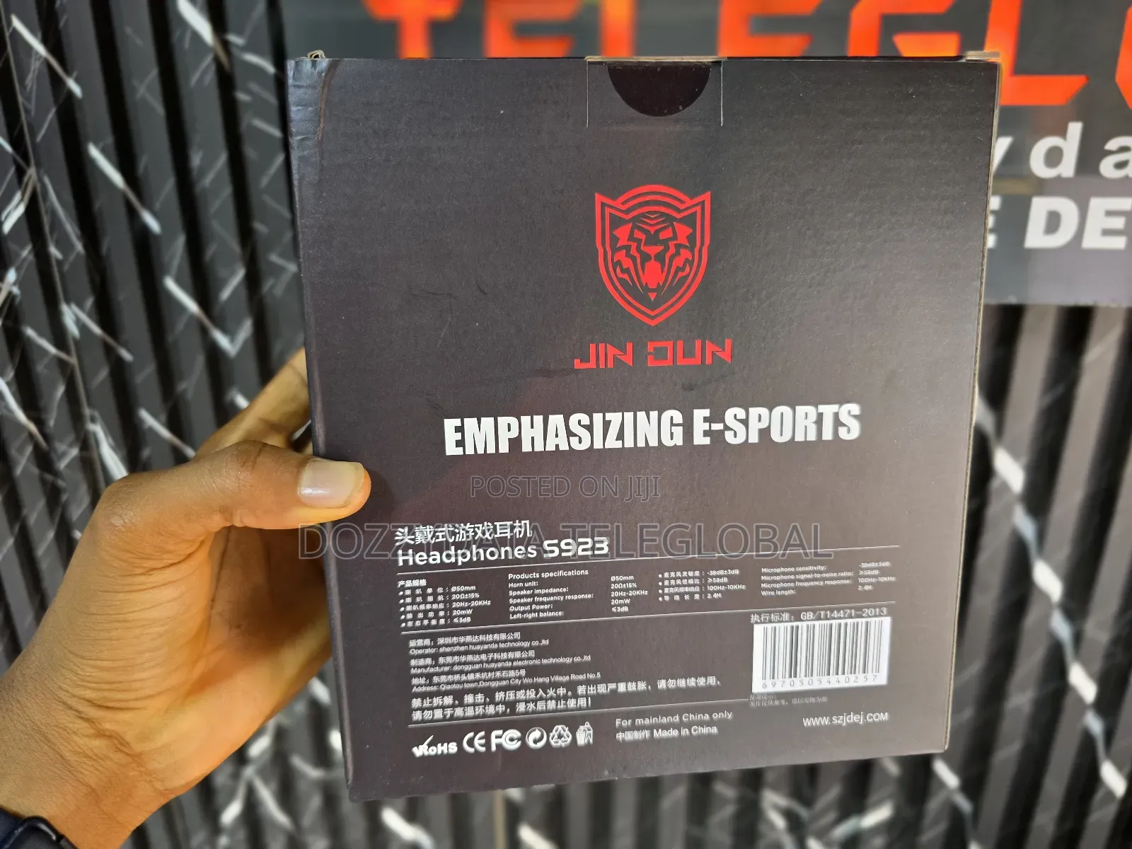 Jindun S923 Gaming Headset