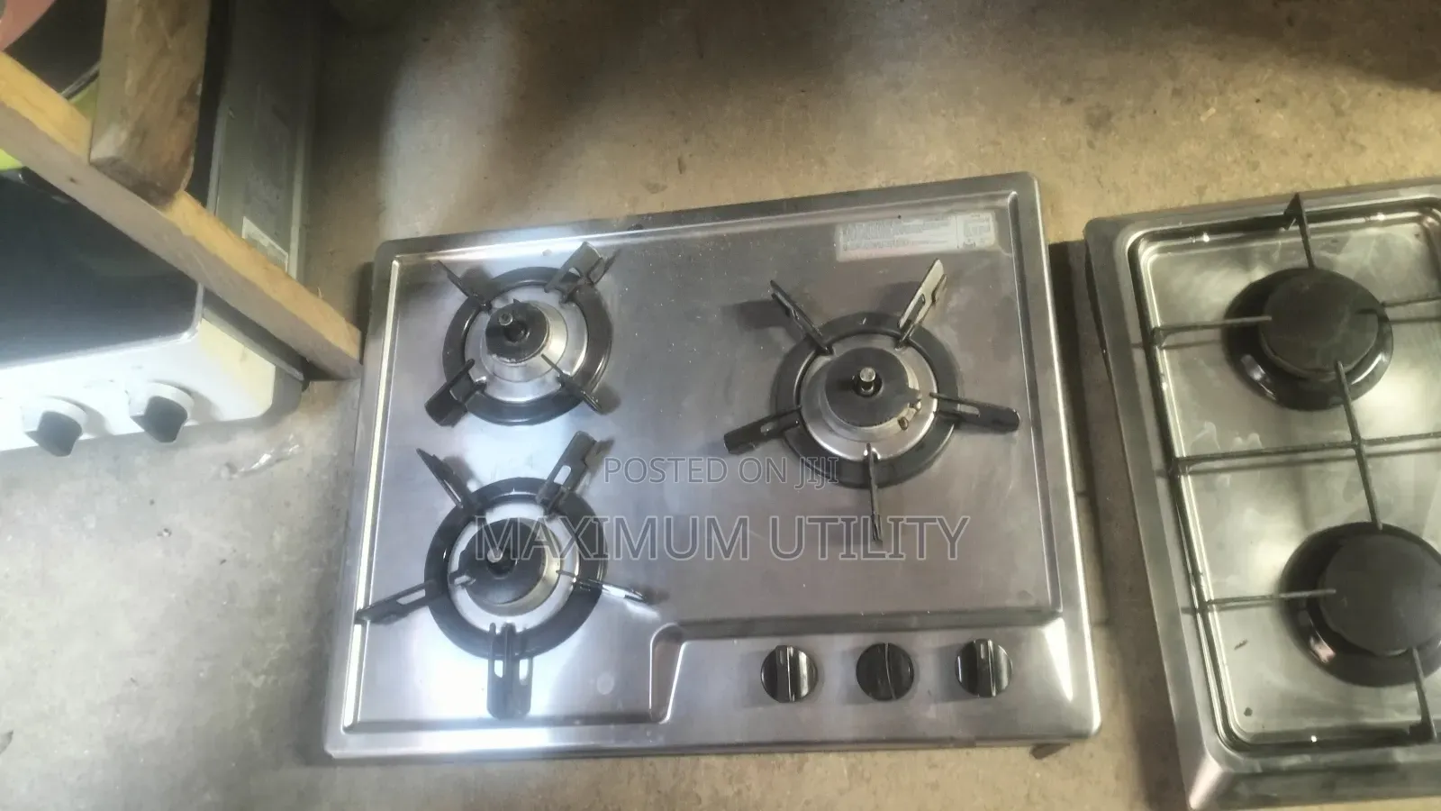 3 Burners Belgium Automatic Ignition Stainless Gas Cooker