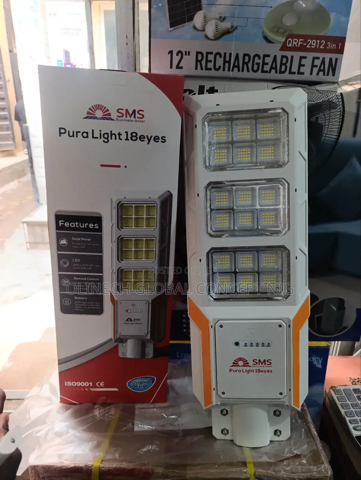 18 Eyes Sms Solar Street Light