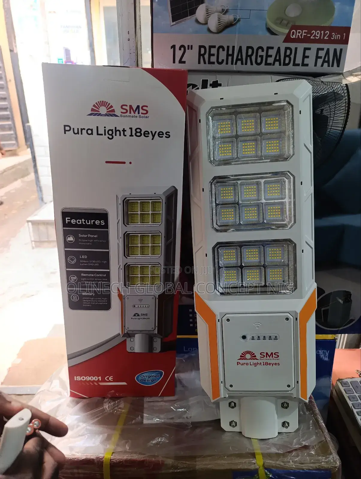 18 Eyes Sms Solar Street Light