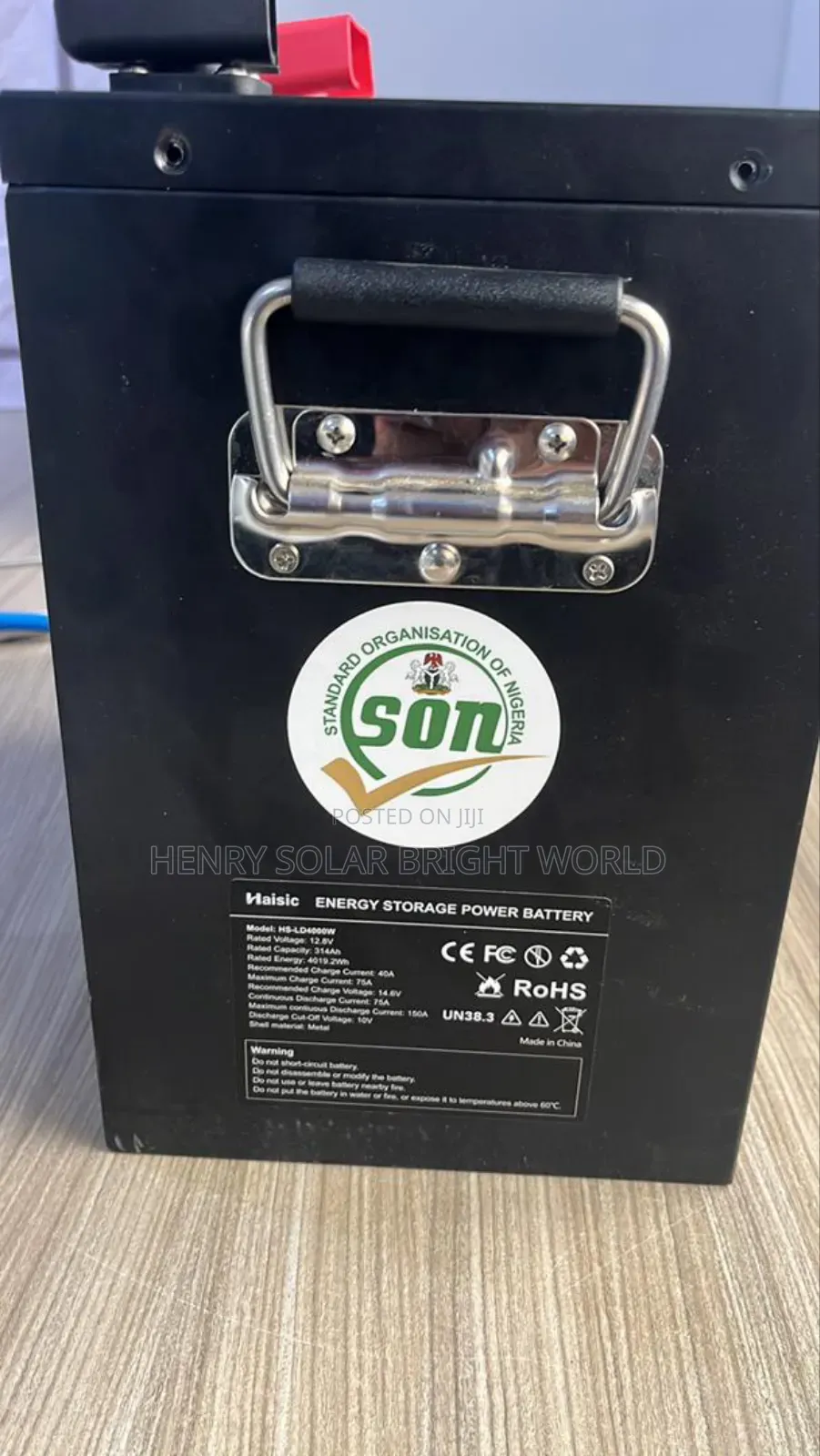 Haisic 4kwh 12.8v Lithium Battery