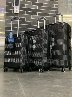 Cozy Luggage Set of 3 Rubber