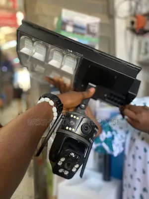 Dual Lens Solar Light Camera 4g/5g 8mp