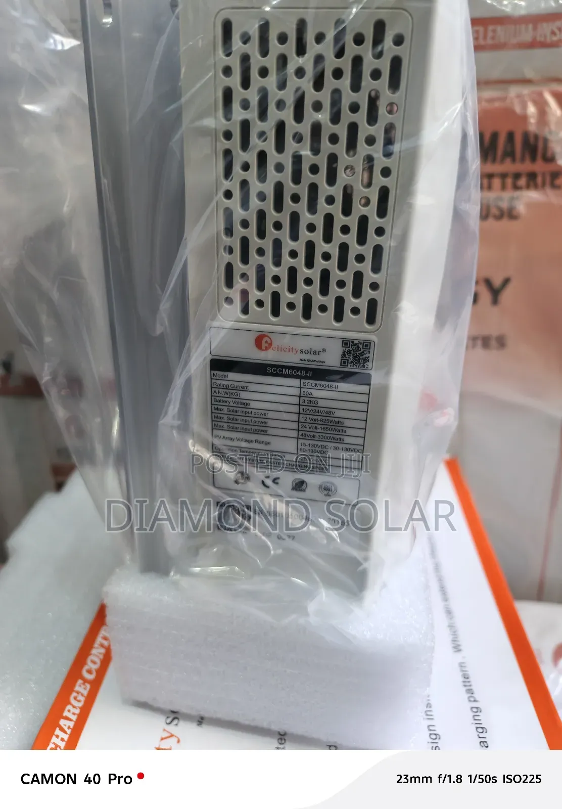 60ah 48v Felicity Solar Charging Controller Available