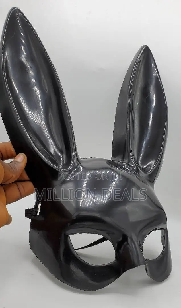 Unisex Fancy Black Party Face Mask