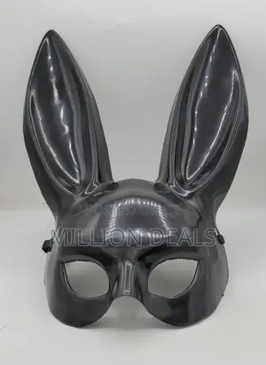 Unisex Fancy Black Party Face Mask