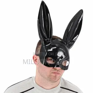 Unisex Fancy Black Party Face Mask