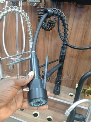 Black Kitchen Sink Tap