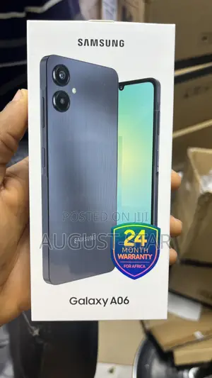 New Samsung Galaxy A06 128 GB Black