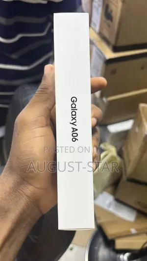 New Samsung Galaxy A06 128 GB Black