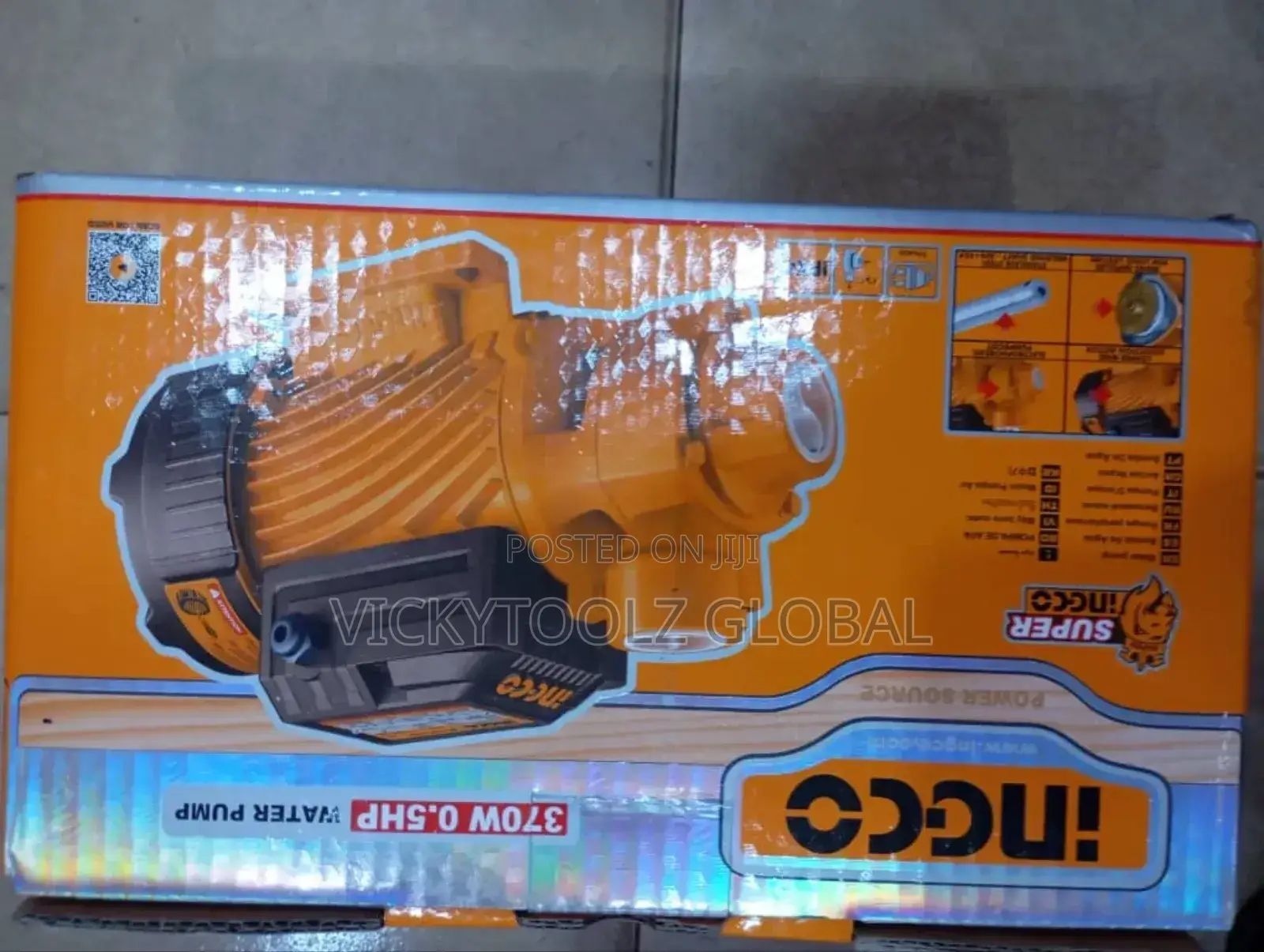 Ingco Water Pump (0.5hp)