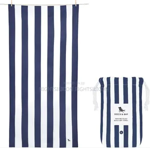 Usa Dock Bay Beach Towel - Quick Dry, Sand Free -