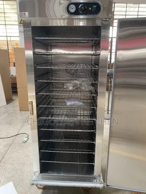 Single Door Stainless Steel Mobile Food Warmer Cart