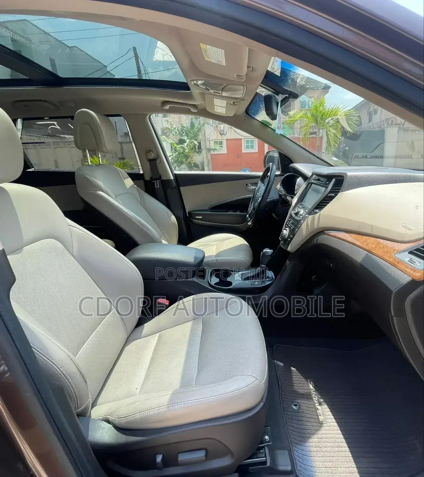 Hyundai Santa Fe Limited AWD 2016 Brown