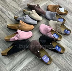 Birkenstock Stussy X Chrome Taupe/Mocha/Black Half Shoe