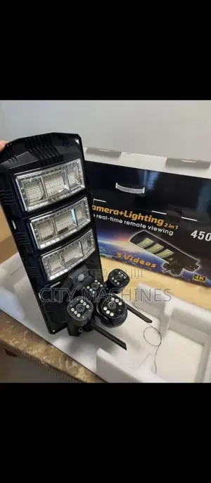 Photo - Street Panel Light With Hd Camera 📸.