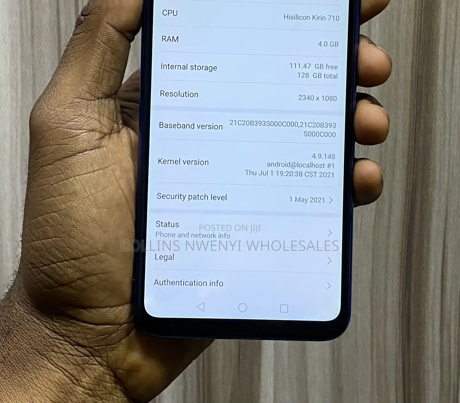Huawei Nova 3i 128 GB Blue