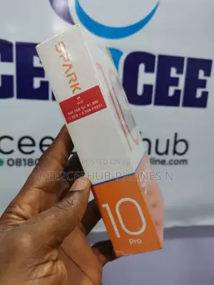 New Tecno Spark 10 Pro 128 GB Black