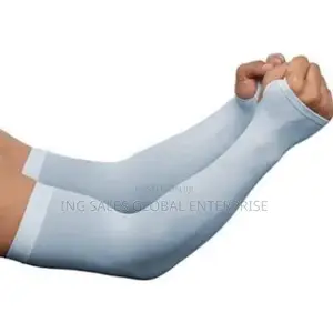 Sun Protection Hand Sleeves - Sky Blue