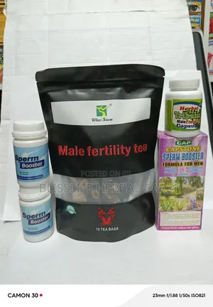 Photo - Sperm Booster Fertility Herbal Pack