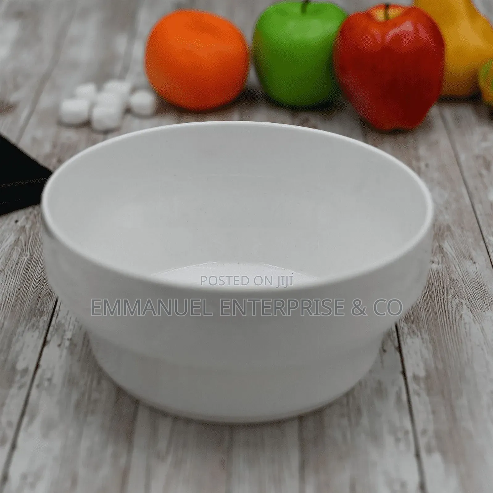 White Ceramics Soup Bowl - 36pcs