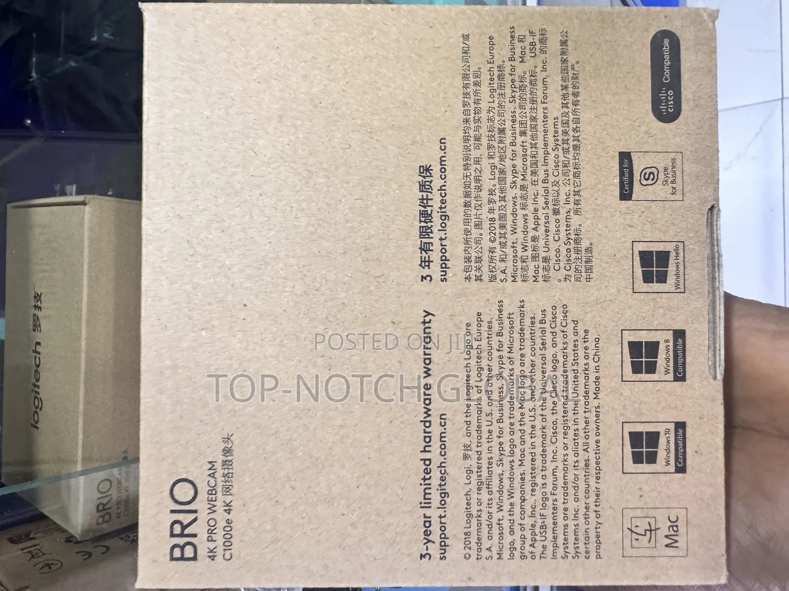 Brio 4k Logitech Webcam