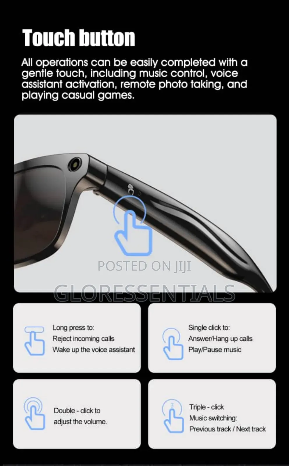 Smart Ai Pro Detection Security Glasses