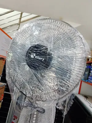 16inch Solar Rechargeable Fan With Panel