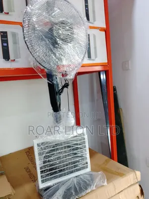 16inch Solar Rechargeable Fan With Panel