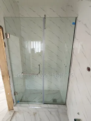 Hinges Shower Glass{ 10mm Tempered