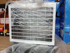 16inch Solar Rechargeable Fan With Panel