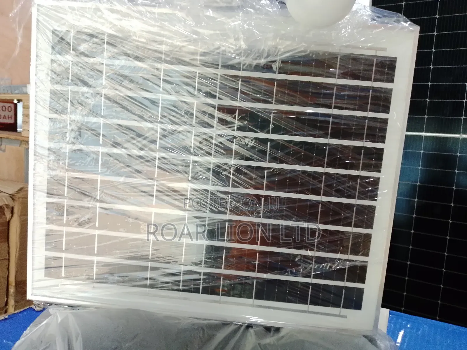 16inches Solar Rechargeable Fan With Panel