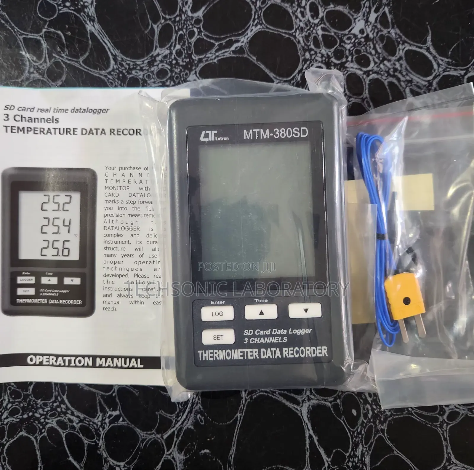 3 Channel Temperature Data Recorder Mtm380sd