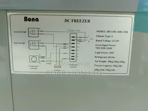168l Bona Solar Freezer