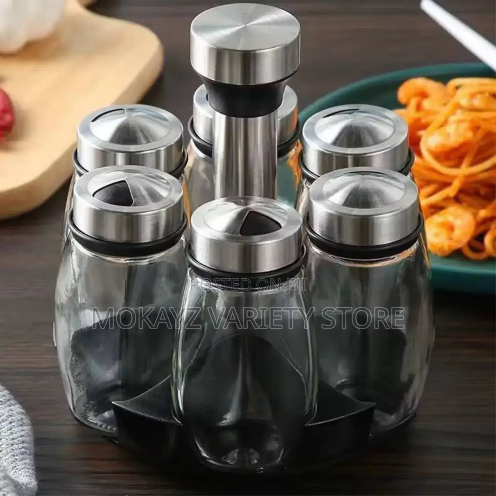 7in1 Rotating Spice Rack/Container