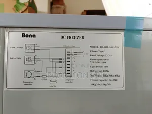 168l Bona Solar Freezer