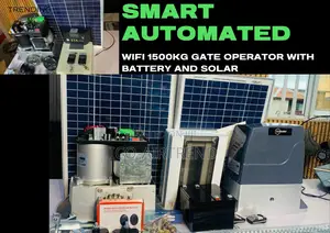 24v 1500kg Wi-Fi Icosmart Gate Operator, Battery, Solar Kits