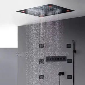 Luxury Thermostatic Shower Set With Steamers And Remote