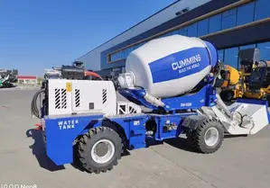 Photo - 4m3 Cummins Engine Mobile Self Loder Concrete Mixer DGM