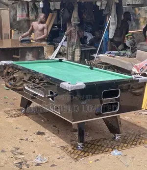 7ft Marble and Coin Snooker With Gears