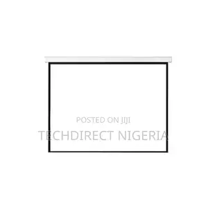 Smaat 96 X 96 Inch Manual Pull Down Projection Screen