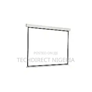 Smaat 96 X 96 Inch Manual Pull Down Projection Screen