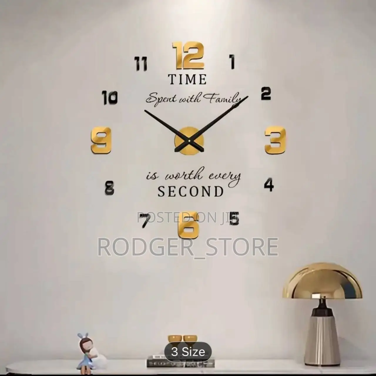 Diy Clock With Write Up . 2-Tone Clock. Meaning a Colour Mix