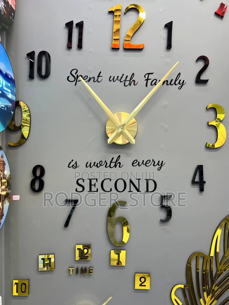 Diy Clock With Write Up . 2-Tone Clock. Meaning a Colour Mix