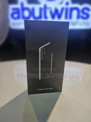 New Samsung Galaxy S25 Ultra 256 GB Black