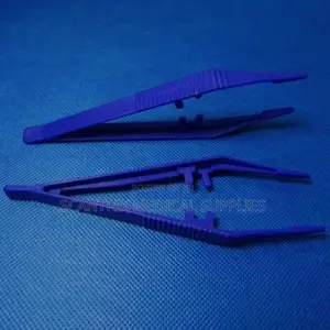 Universal Fit Dental Tweezers – 50pcs Disposable Set