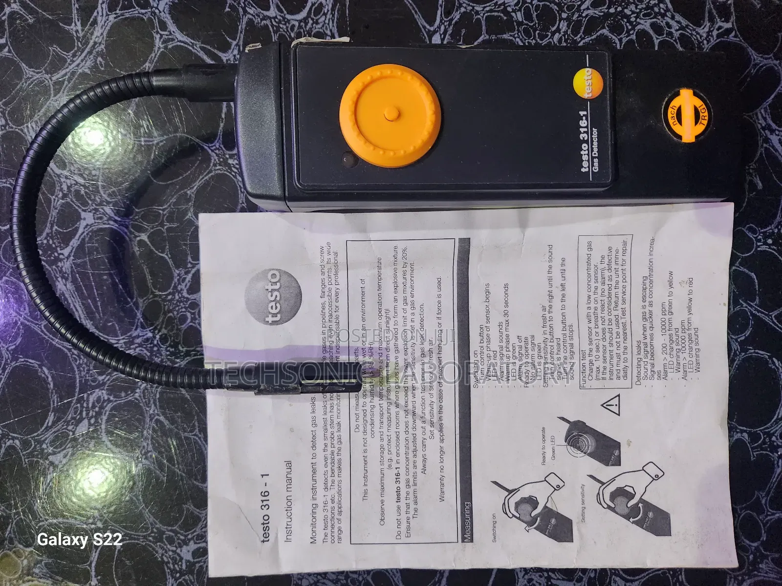 Testo 316-1 Gas Leak Detector